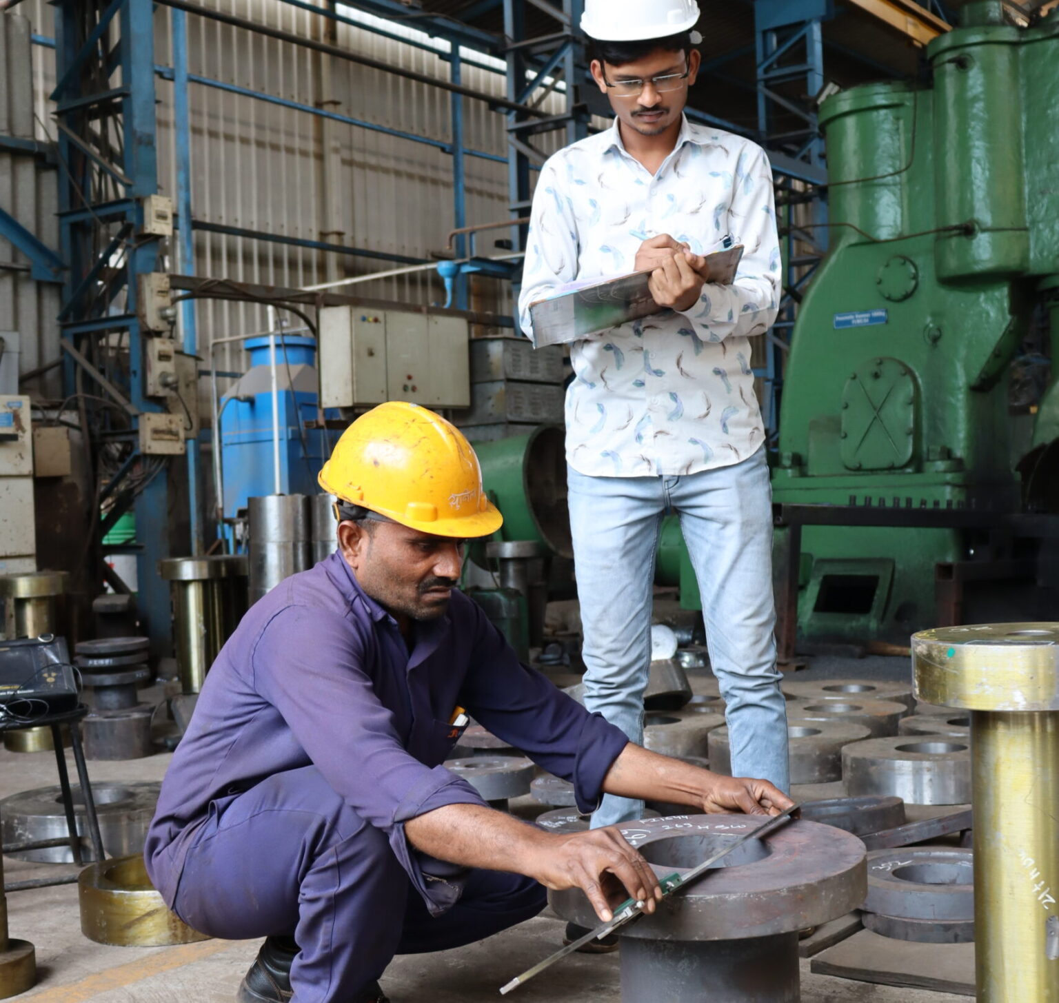 Dimension testing at every manufacturing stage